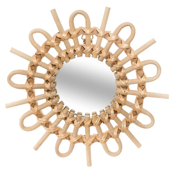 ATMOSPHERA - Miroir rotin aida d28 x3 - large