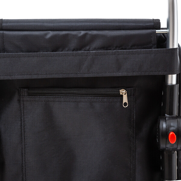 5FIVE - Chariot pliant 2roues alu noir - large