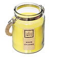 ATMOSPHERA - Bougie parfumée verre citronnelle Jaune 500g - vignette