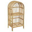 ATMOSPHERA - Bibliothèque enfant rotin - 2 étagères - 76cm - vignette