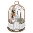 ATMOSPHERA - Coffret cadeau cage décorative - Paola - Vert - 14cm - vignette