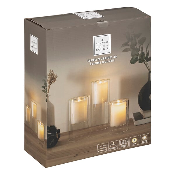 ATMOSPHERA - Coff 3 bge double vr led - large