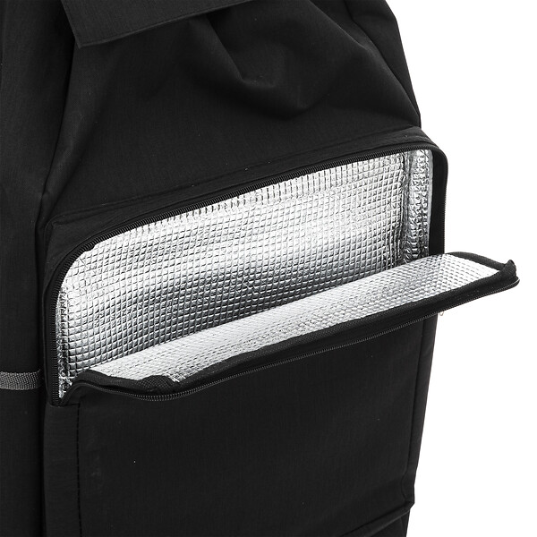 5FIVE - Chariot 6roues met noir nomade - large