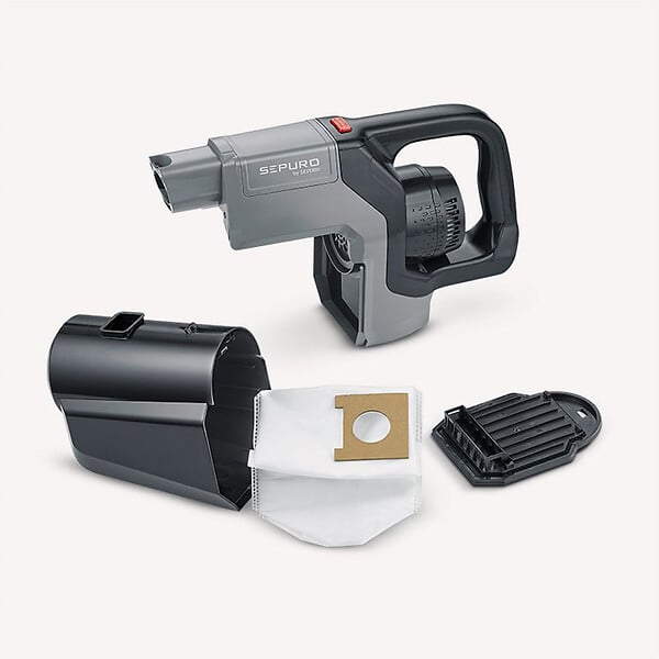 SEVERIN - Aspirateur Balai 2en1 Rechargeable Avec Sac 18v Gris - HV7185 - large