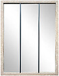 DADA ART - MIROIR VERRIERE METAL/BOIS 85x113  cm - vignette