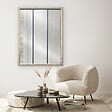 DADA ART - MIROIR VERRIERE METAL/BOIS 85x113  cm - vignette