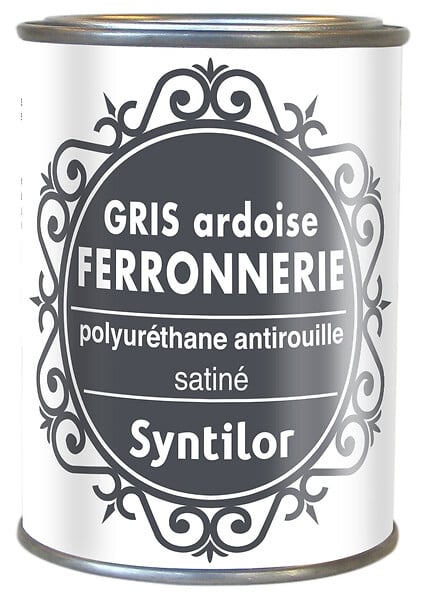 CENTRALE BRICO - Peinture ferronnerie extérieur SYNTILOR, gris ardoise, 0.25 l - large