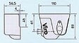 VIRO - Serrure centrale bloc CONDOR s'entrouvant - VIRO - VIR4218KA - vignette