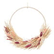 ATMOSPHERA - Couronne décorative fleurs séchées - Beige - Diam.34cm - vignette
