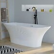DISTRIBAIN - Baignoire îlot Lizarra - 170x78x60 cm - vignette