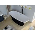 DISTRIBAIN - Baignoire îlot Lizarra Black - 170x80x58 cm - vignette