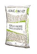 SACAMAT - Graviers Concassés Blanc 6/14 - 25kg - vignette