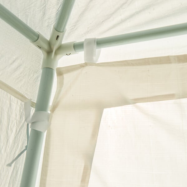WERKAPRO - Côté de tente fenêtre blanc 2.9 x 1.9 m - large