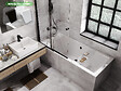 OTITEC - Baignoire rectangulaire blanc à encastrer 170 x 75 cm - Repose Tête OFFERT - QUADRO SLIM - vignette