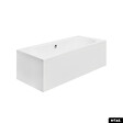 BESCO - Baignoire rectangulaire 150 x 75 cm - avec Tablier Blanc et Repose Tête OFFERT | VITAE - vignette