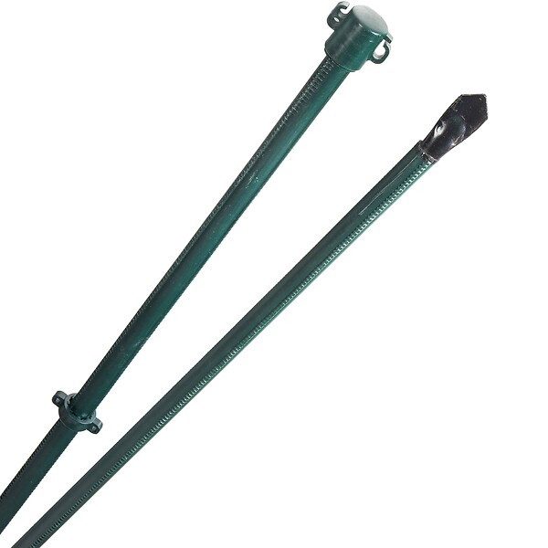 TENAX - Poteau métallique plastifié Taille 1.5 m - large