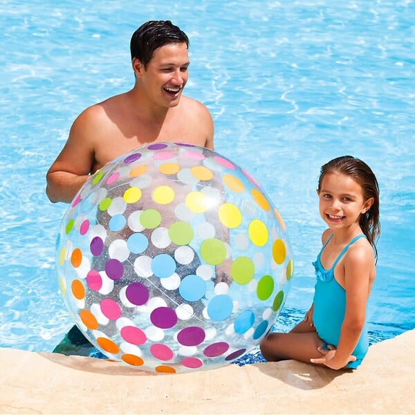 INTEX - Ballon gonflable géant  diam.107 CM - large
