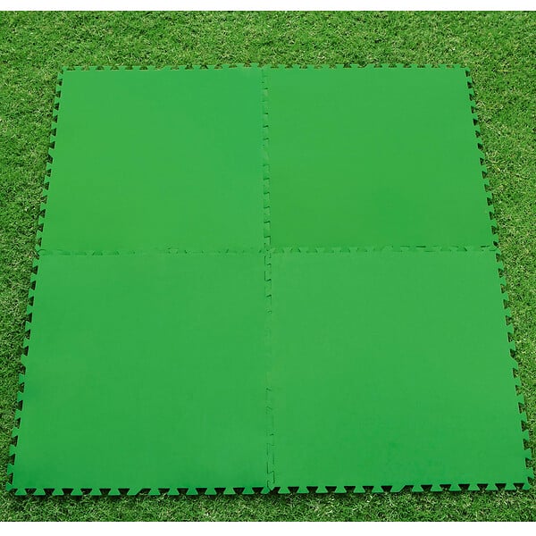 BESTWAY - Lot de 9 tapis de protection pré formés 78 x 78 cm - large