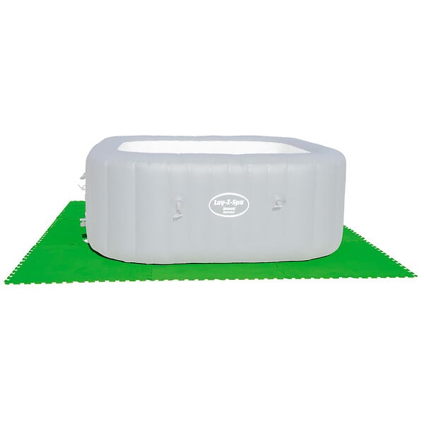BESTWAY - Lot de 9 tapis de protection pré formés 78 x 78 cm - large