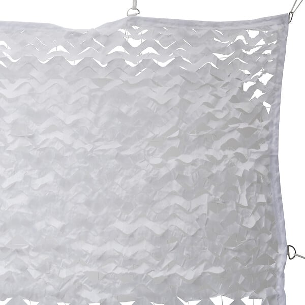 WERKAPRO - Toile d'ombrage ajourée blanche 3 x 3m - large