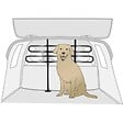 IMDIFA - Grille de séparation pour chien - vignette
