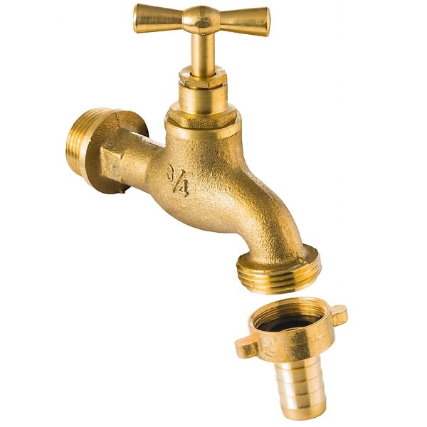 RAIN - Robinet traditionnel en laiton 3/4 de pouce - large
