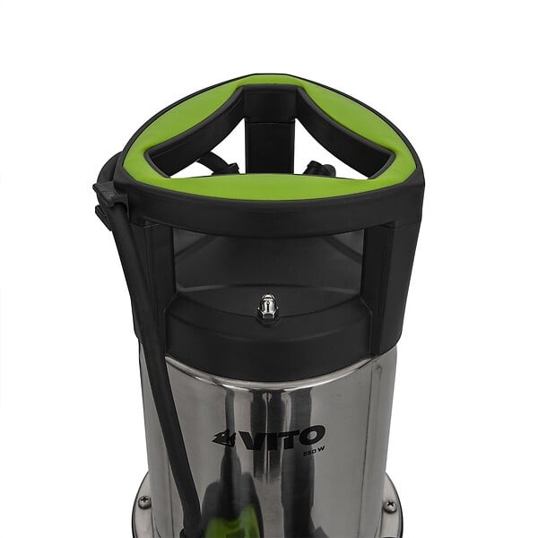 VITO - Pompe de relevage Eaux usées 550W Cuve Inox Submersible avec flotteur Alimentation 10m VITO - large