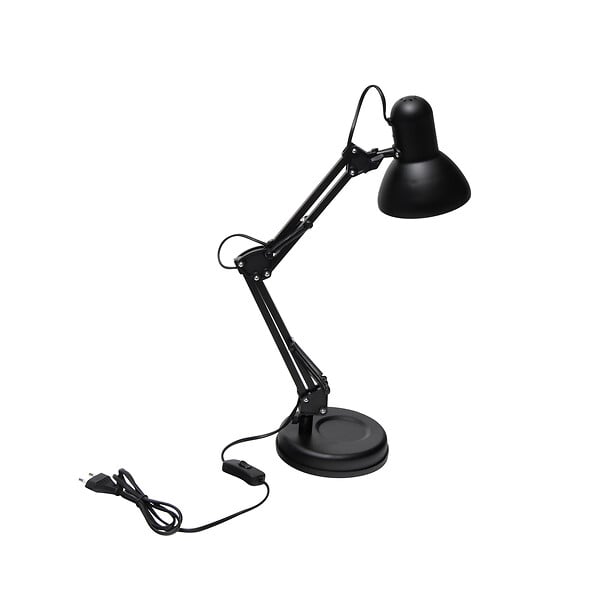 GSC - Lampe de bureau flexible noire - large