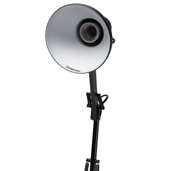 GSC - Lampe de bureau flexible noire - large
