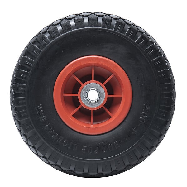 WERKAPRO - Roue increvable 10 260x75mm  Alésage 16mm - large