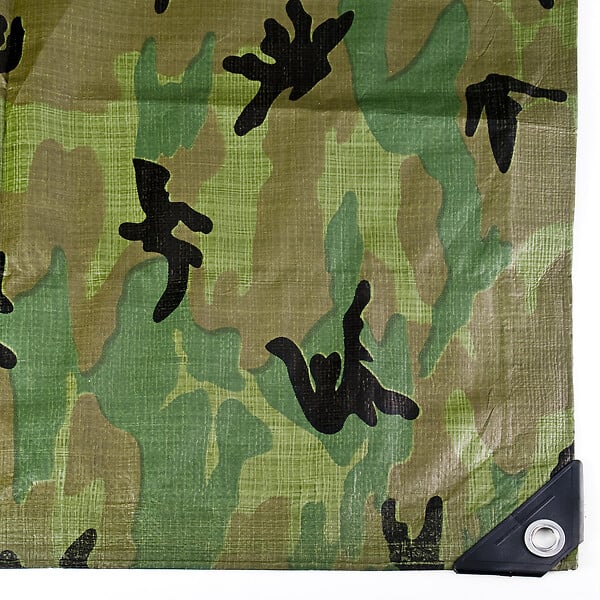 WERKAPRO - Bâche camouflage 130g/m2  3x4m - large