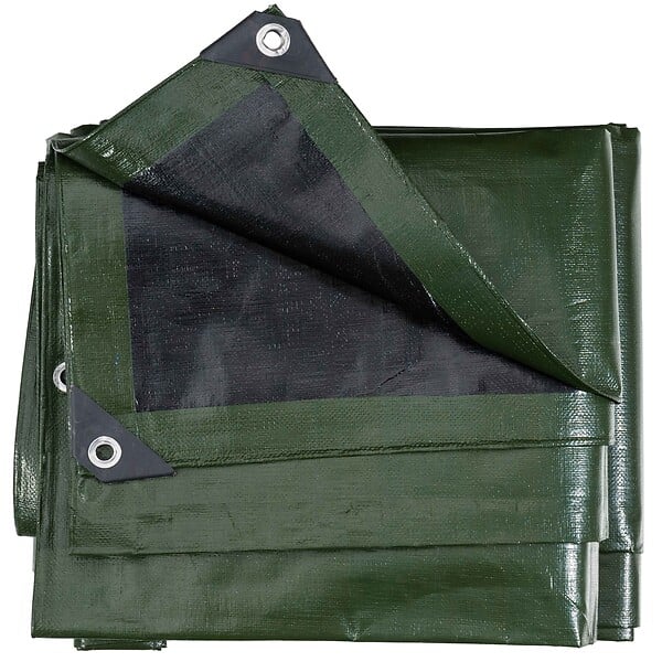 WERKAPRO - Bâche industrielle 240 g/m2 ultra lourde 3 x 5 m - large