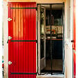 WERKAPRO - Moustiquaire rideau de porte aimantée 215 x 100 cm Noir - vignette