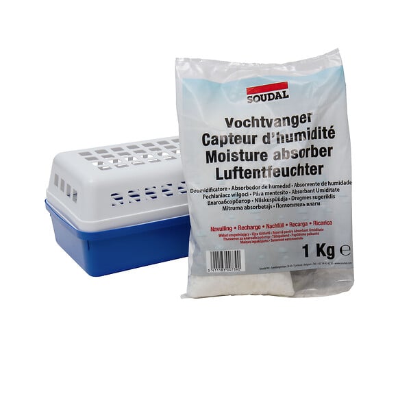 SOUDAL - Absorbeur D Humidité Avec Recharge 1kg - large