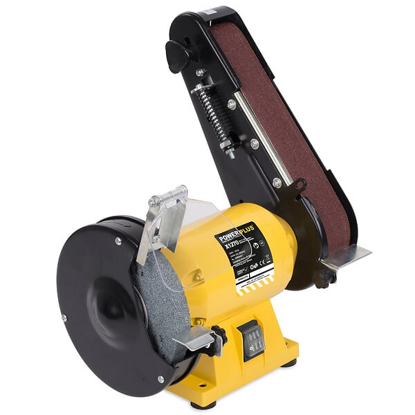 POWERPLUS - Touret à meuler/Bande abrasive Powerplus 240 watts - large