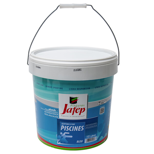 JAFEP - Peinture spéciale pour piscine Bleu mat Jafep  15L - large