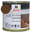 JAFEP - Peinture acrylique satinée chocolat  0,5l  0,5 L 0,5 L - vignette