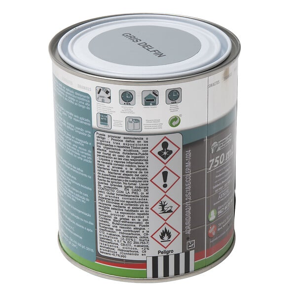 JAFEP - Peinture carrelage gris dauphin 750ml - large