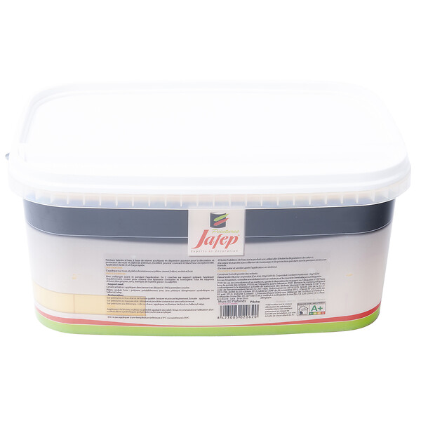 JAFEP - Peinture mur et plafond satinée pêche  2,5L  Jafep - large