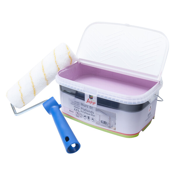 JAFEP - Peinture mur et plafond acrylique mat mauve  2,5L  Jafep - large