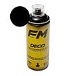 FM SPRAY - Bombe de peinture noir 400ml Noir mat - RAL 9005 - vignette