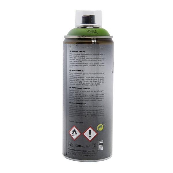FM SPRAY - Peinture spray verte John Deere 400ml - large