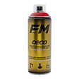 FM SPRAY - Bombe de peinture rouge 400ml Rouge signal - RAL 3020 - vignette