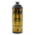 FM SPRAY - Bombe de peinture noir 400ml Noir brillant - RAL 9005 - vignette