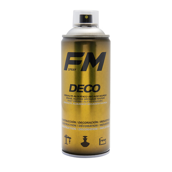 FM SPRAY - Bombe de peinture gris 400ml Gris clair - RAL 7035 - large