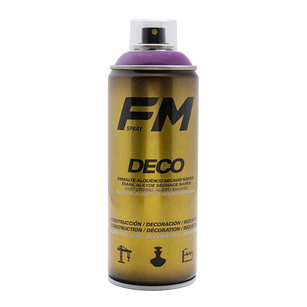 FM SPRAY - Bombe de peinture violet 400ml Violet sécu - RAL 4008 - large