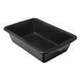MONDELIN - Auge de maçon en plastique noir Mondelin 25 litres (63x42x12cm) - vignette