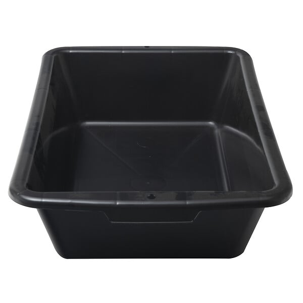 MONDELIN - Auge de maçon en plastique noir Mondelin 25 litres (63x42x12cm) - large
