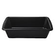 MONDELIN - Auge de maçon en plastique noir Mondelin 25 litres (63x42x12cm) - vignette