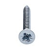 VISSAL - Vis à bois tête fraisée PZ zinguée Viswood filet total 3x30 mm (x100 vis) - vignette